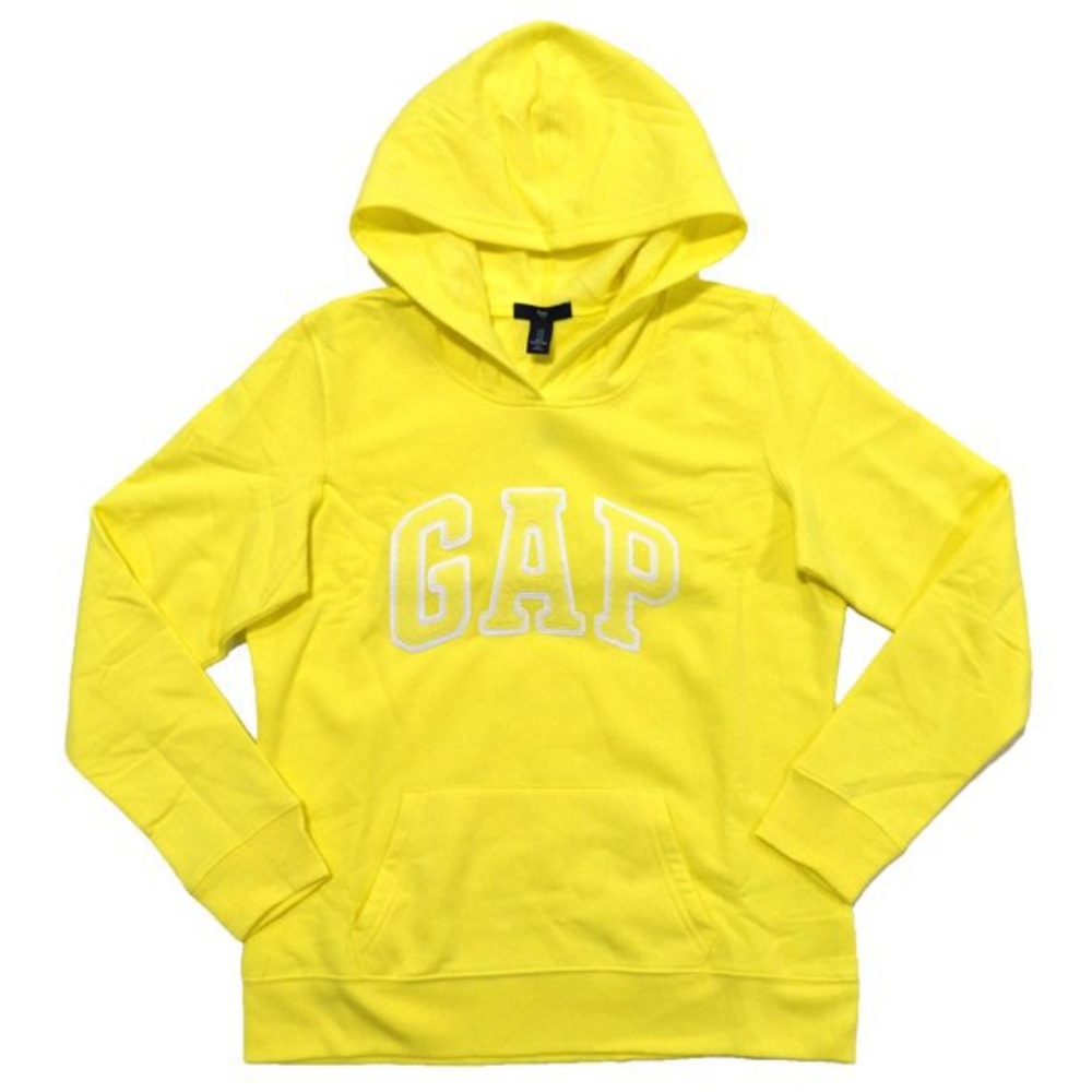 Womens Yellow GAP Fleece